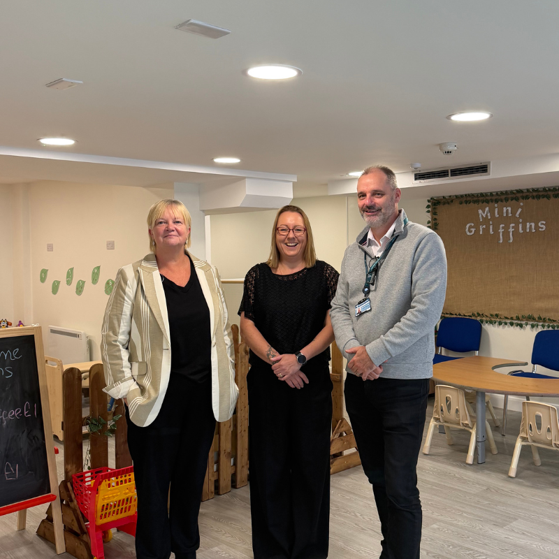 Partnership brings refurbished nursery space back to life at Chivenor House